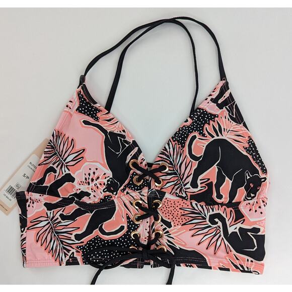 BCBGeneration Swim Pink Bikini Top - Picture 2 of 9